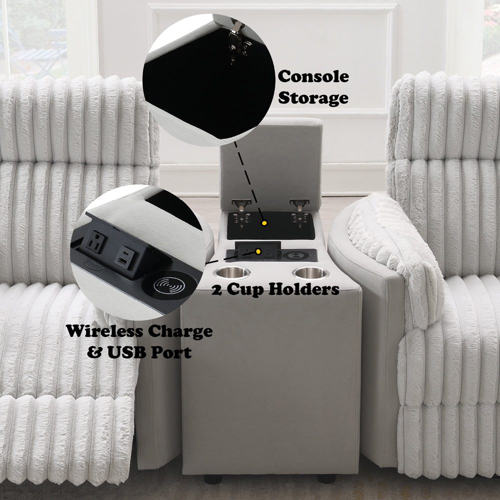Emee Console w/USB Port