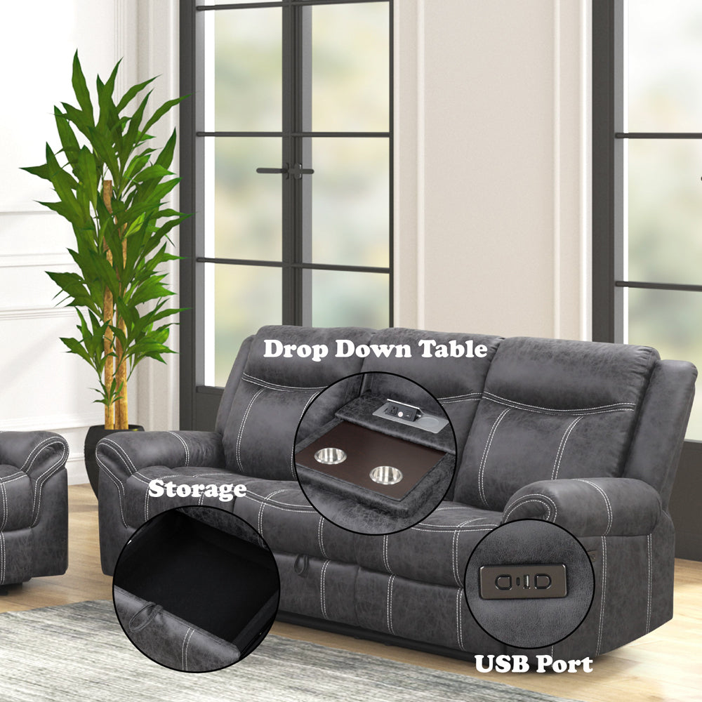 Zubaida Power Motion w/Drop Down Table & USB Port