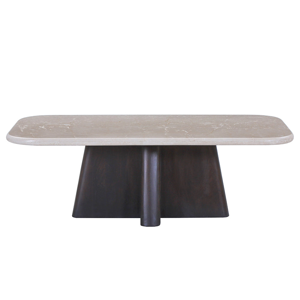 Jacory Coffee Table w/Bottocino Marble Top