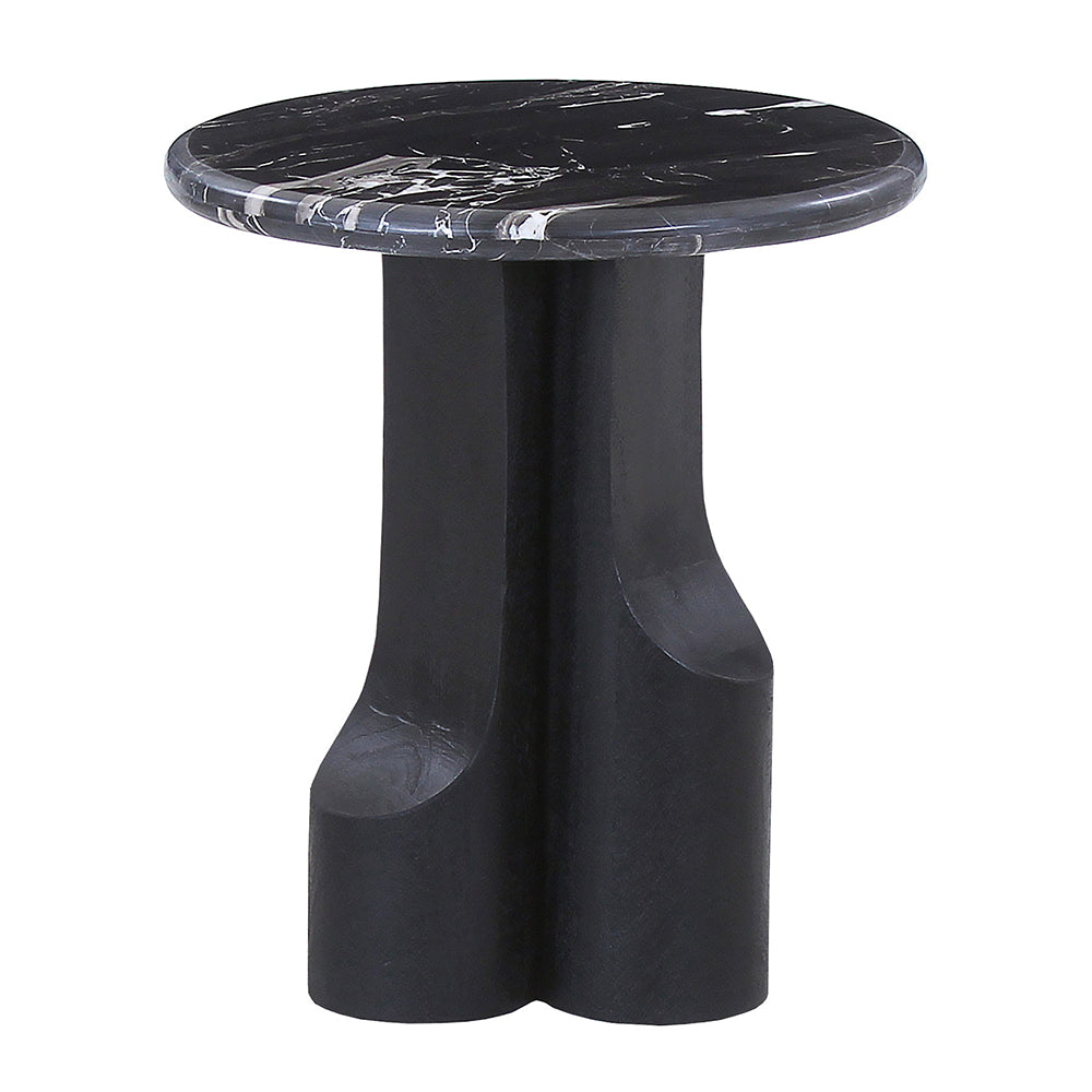 Kinton End Table w/Natural Marble Top