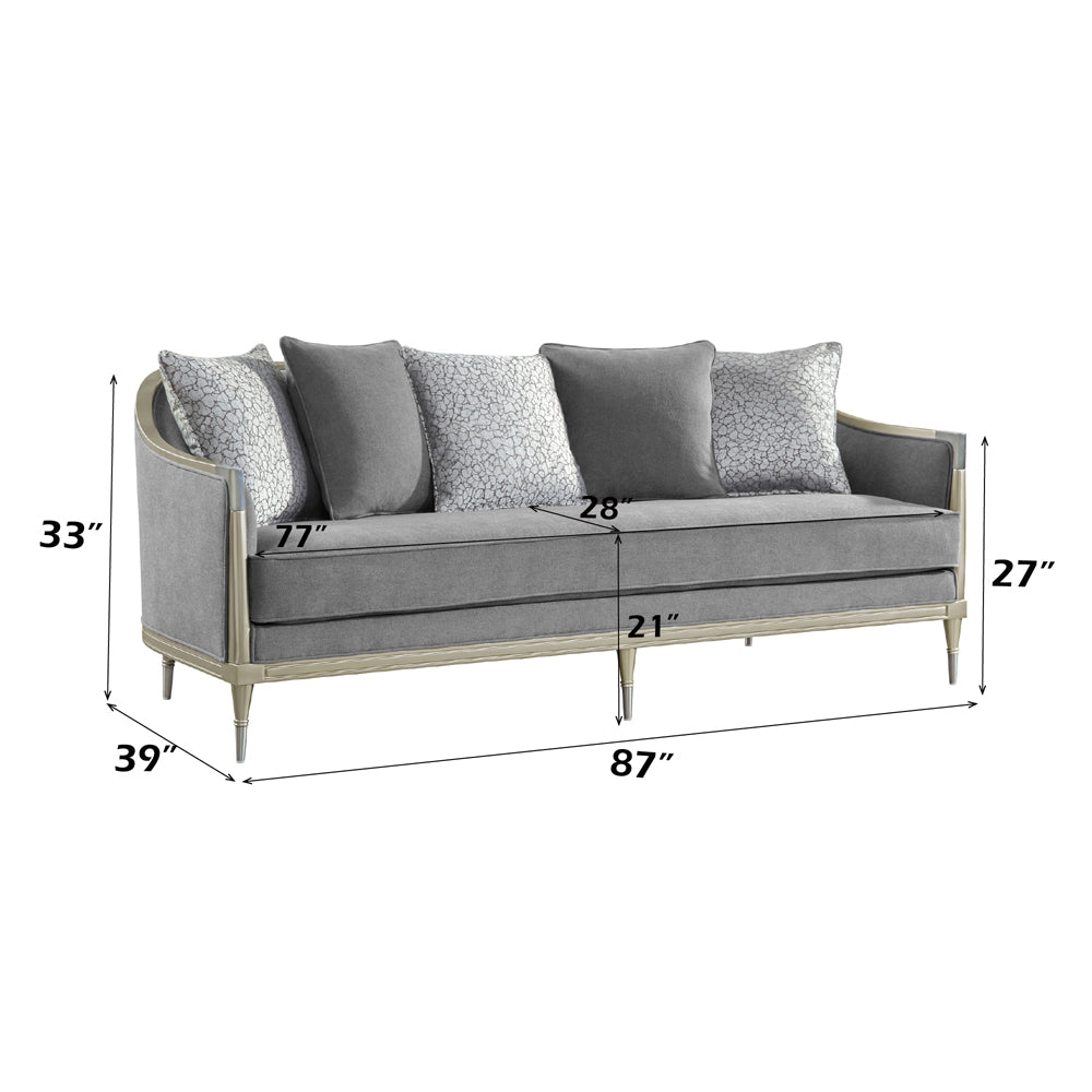 Fernando Sofa w/5 Pillows