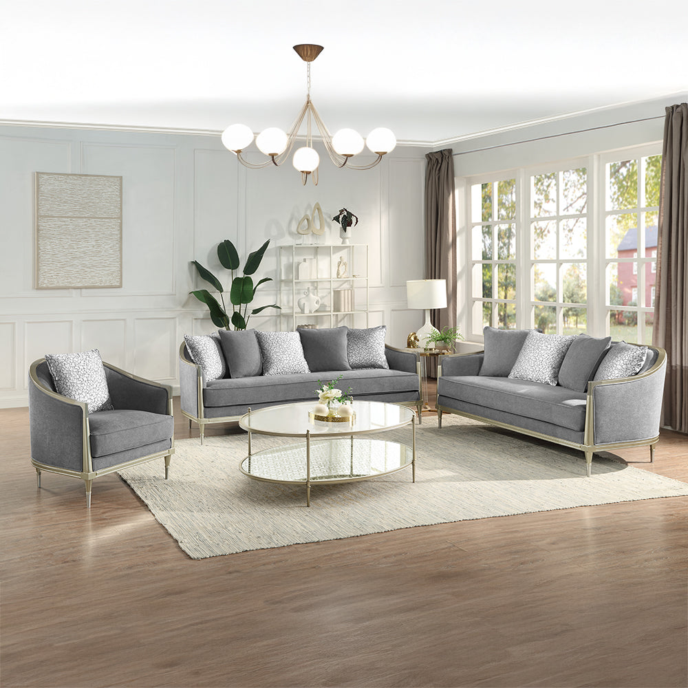 Fernando Loveseat w/4 Pillows