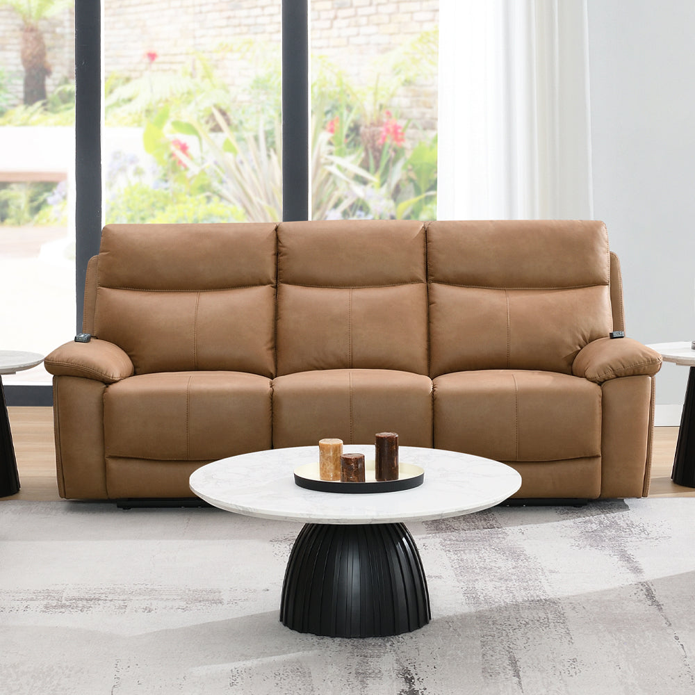 Chavis Power Motion Sofa w/USB & Power Headrest