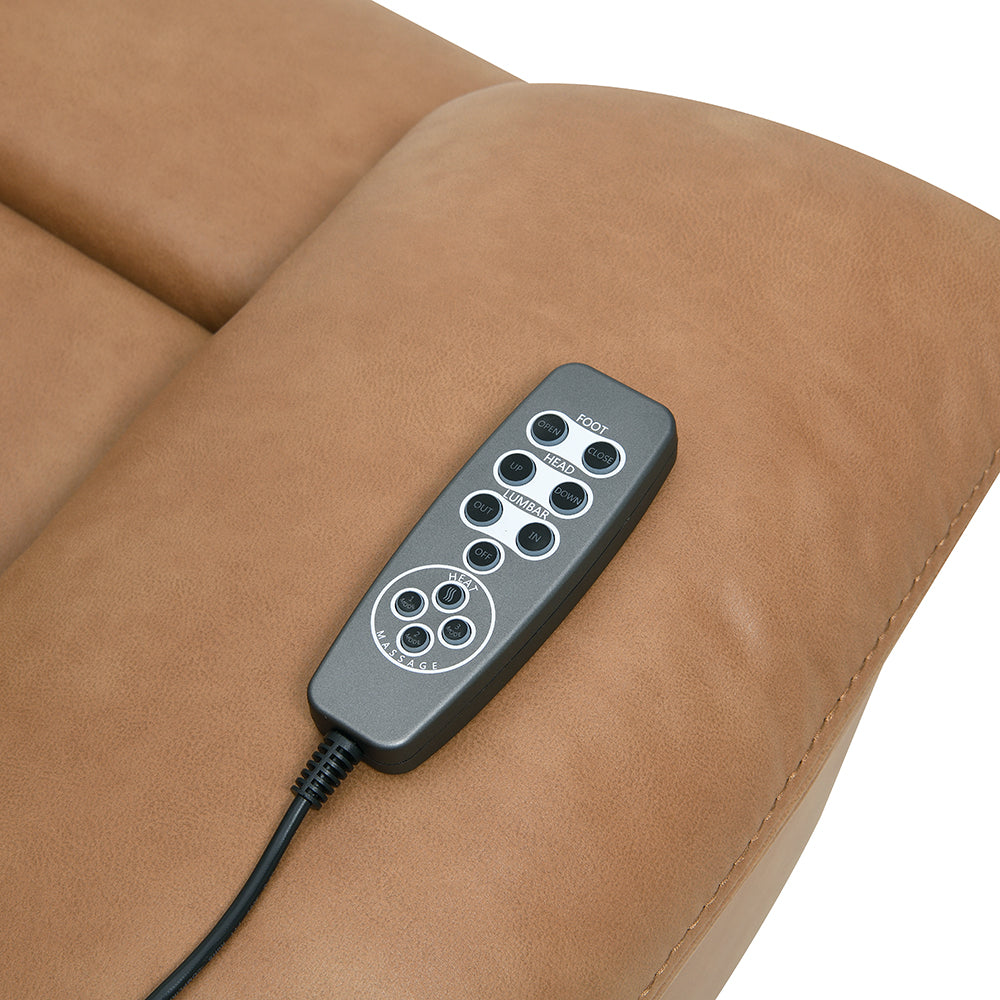 Chavis Power Motion Loveseat w/USB & Power Headrest