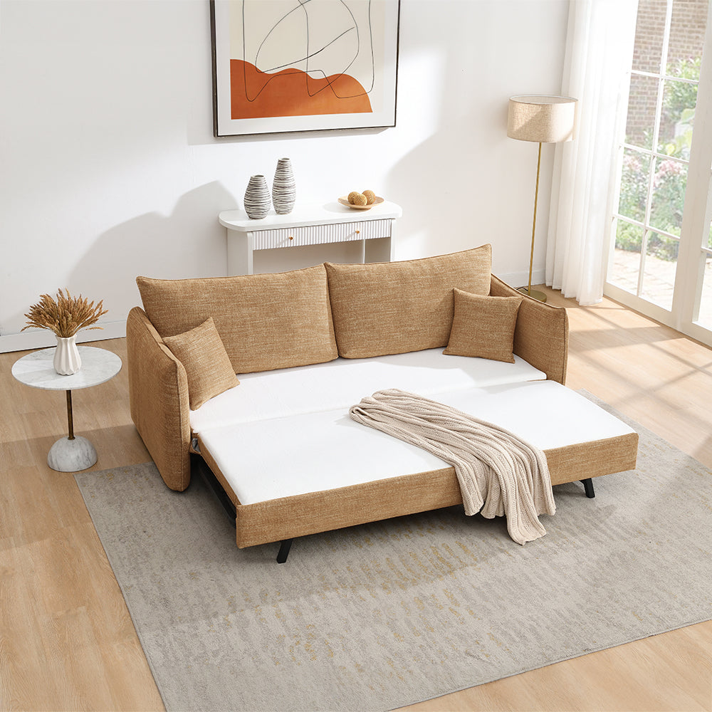 Cadie Sofa w/Sleeper & 2 Pillows (Full)