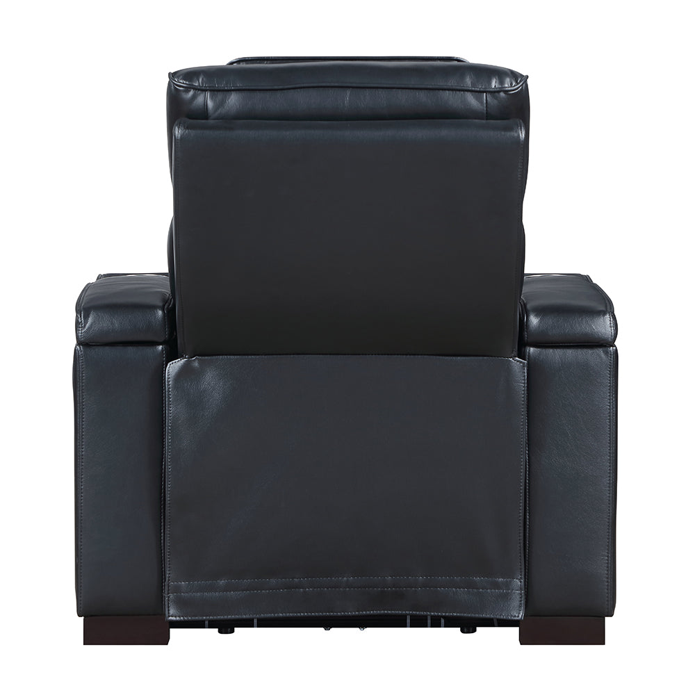 Ephron Power Motion Recliner W/Power Headrest & LED