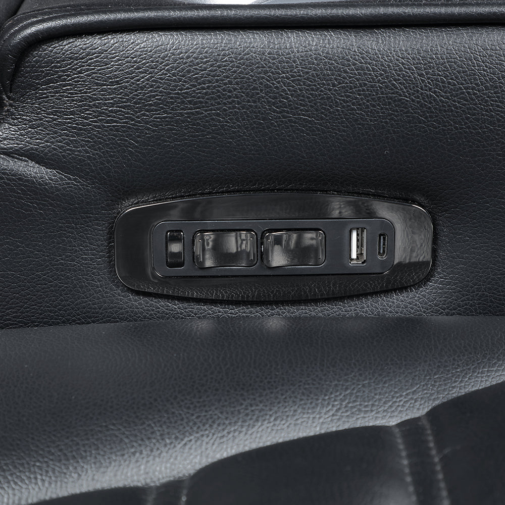 Ephron Power Motion Recliner W/Power Headrest & LED