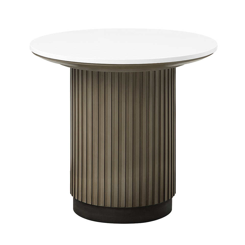Clayten End Table w/Engineering Top
