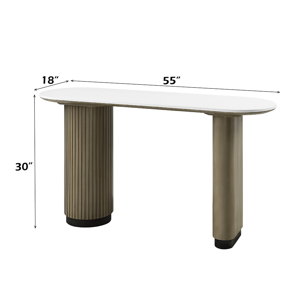 Clayten Sofa Table w/Engineering Top