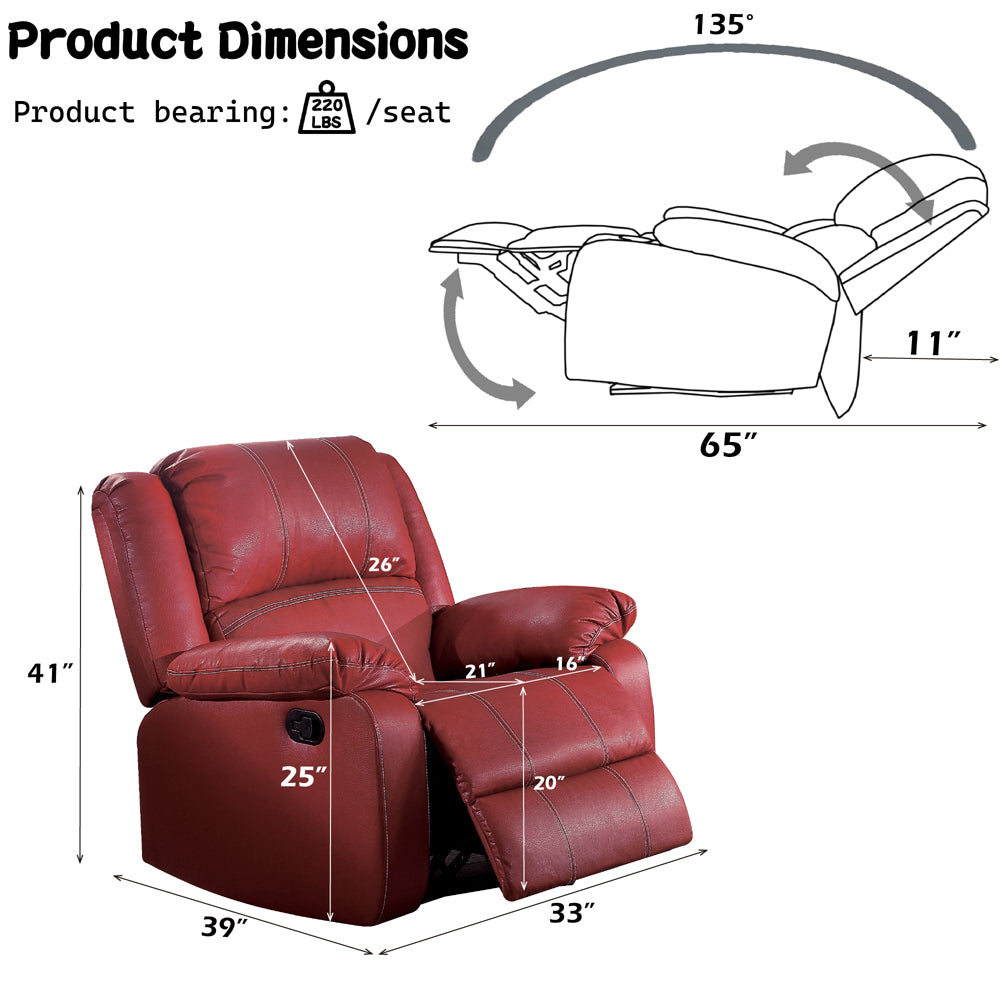 Zuriel Motion Rocker Recliner