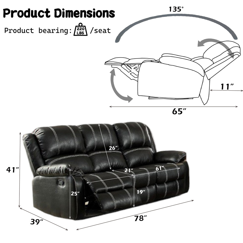 Zuriel Motion Sofa