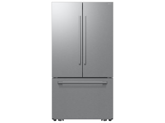 Samsung RF70H30KER - Bespoke AI 30 cu. ft. 3-Door French Door Refrigerator with Zero Clearance Fit & In-Door Tall Water Dispenser - Stainless Steel